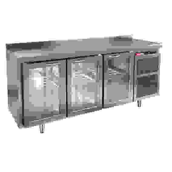 Стол c охл.шкафом со стекл.двер. Hicold GNG 111/HT