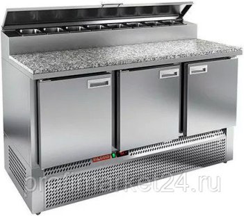 Стол для пиццы HICOLD PZE1-111/GN (1/3H) камень