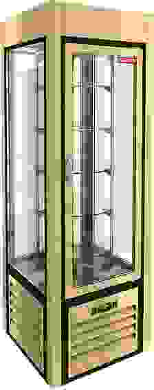 Витрина кондитерская HICOLD VRC 350 R Sh Be