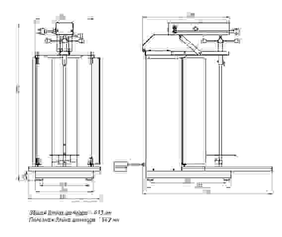 Гриль для шаурмы Grill Master Ф3ШМС/1 с электроприводом