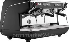 Кофемашина Nuova Simonelli Appia Life 2Gr S black высокие группы, экономайзер