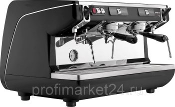 Кофемашина Nuova Simonelli Appia Life 2Gr S black высокие группы, экономайзер