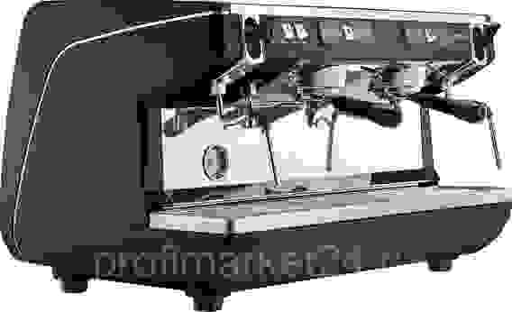 Кофемашина Nuova Simonelli Appia Life 2Gr S black высокие группы, экономайзер