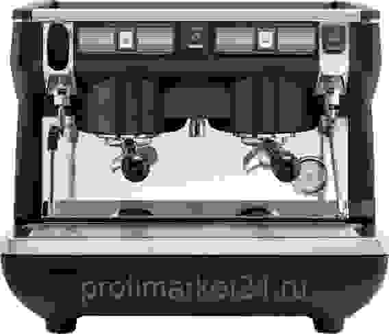 Кофемашина Nuova Simonelli Appia Life Compact 2 Gr S black высокие группы, экономайзер