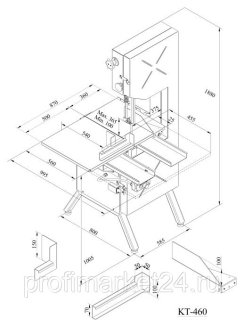 Пила для мяса Koneteollisuus Oy (KT) 460