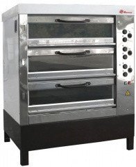 Печь хлебопекарная Восход ХПЭ-750/3 С (стекло , нерж., в обреш., В708)