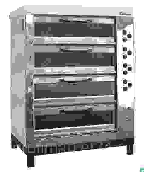 Печь хлебопекарная Восход ХПЭ-750/4 С (со стекл. двер.,в обрешотке , В713)