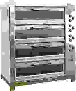 Печь хлебопекарная Восход ХПЭ-750/4 С (со стекл. двер.,в обрешотке , В713)