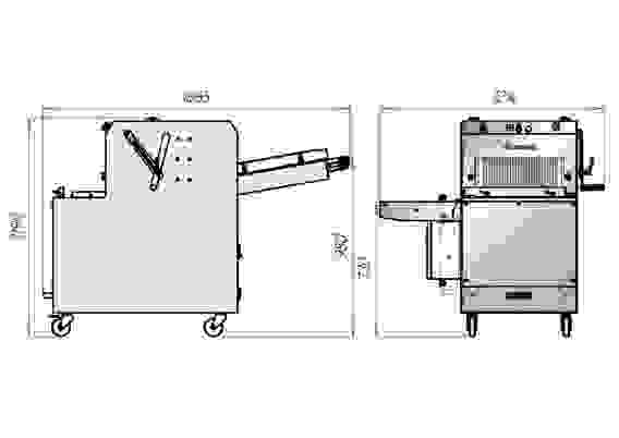 Хлеборезка (хлеборезательная машина) Восход «Кайман-2» М