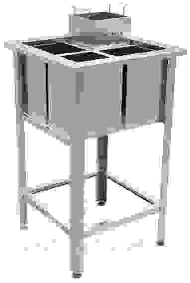 Ванна моечная для яиц Кобор ВМЯ/1-53/53/430