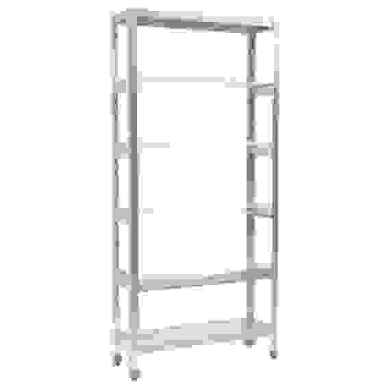 Стеллаж для тарелок СТАНДАРТ СКТН-4КС-2М (сетки хром., каркас нерж разборный) 900х300х1950 мм