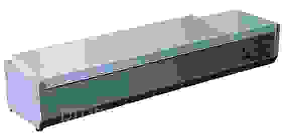 Витрина холодильная GASTRORAG VRX 1600/330 s/s