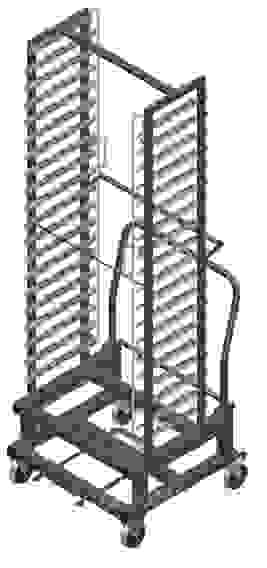 Тележка-шпилька Abat ТДШ-40-1/1