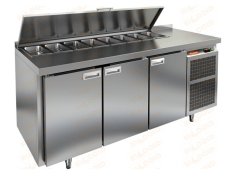 Стол для салатов Hicold SL1-111GN (1/3)