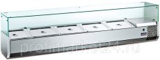Холодильная витрина для ингредиентов Hurakan HKN-VRX2000/380