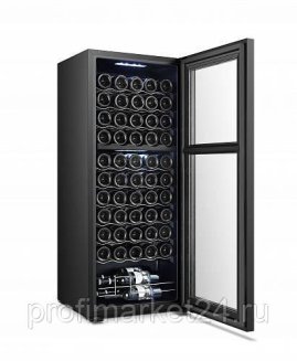Монотемпературный винный шкаф Hurakan HKN-WNC160CD