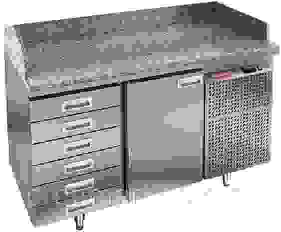 Стол для пиццы Hicold PZ4-1/GN 6R