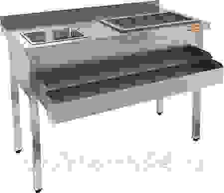 Коктейльная барная станция открытая Hicold НКС-12/7БК