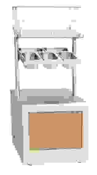 Прилавок для столовых приборов и подносов Abat ПСПХ-70Х