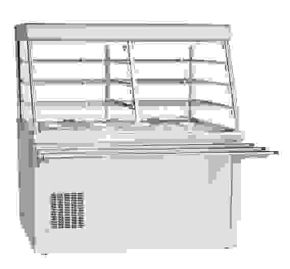 Прилавок-витрина холодильный Abat ПВВ(Н)-70Х-С-01-НШ