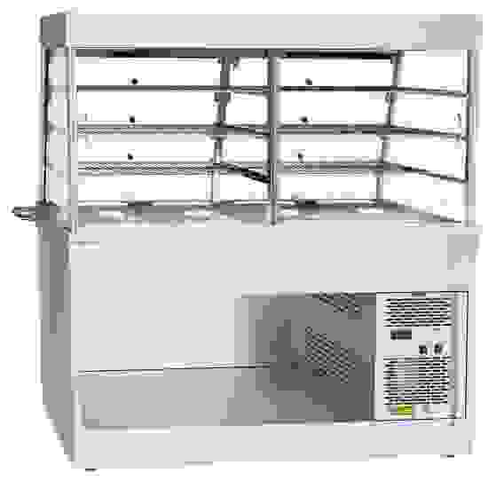 Прилавок-витрина холодильный Abat ПВВ(Н)-70Х-С-01-НШ