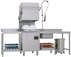 Купольная посудомоечная машина Apach AC800DD (ST3800RUDD)