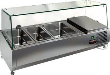 Холодильная витрина для ингредиентов Hicold VRX 1200