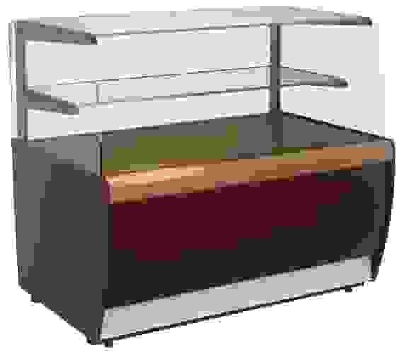 Витрина кондитерская KAYMAN K-ВК-1300 мини бронза