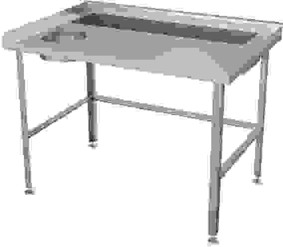 Стол для обработки овощей Atesy СО-С-1-1200.800-02 (СО-1/1200/800)