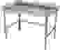 Стол для обработки овощей Atesy СО-С-1-1200.800-02 (СО-1/1200/800)