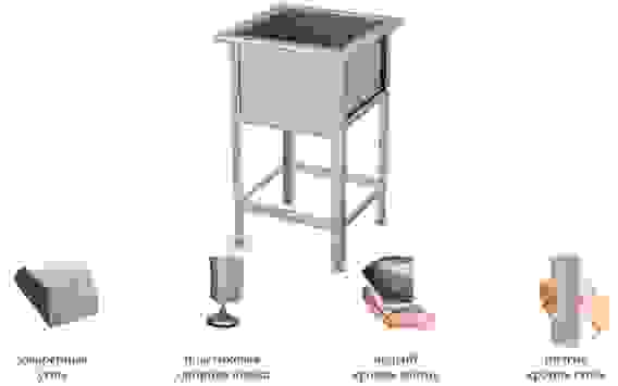 Ванна моечная ATESY ВСМ-Б-1.430-02