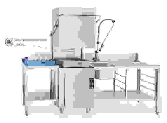 Купольная посудомоечная машина Abat МПК-700К-04 с функцией стерилизации посуды