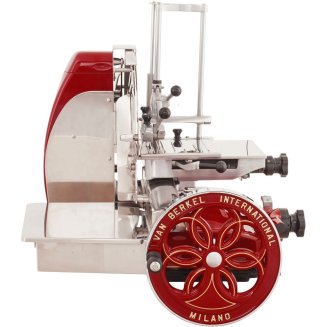 Слайсер Berkel Flywheel (Volano) B116 красный на подставке