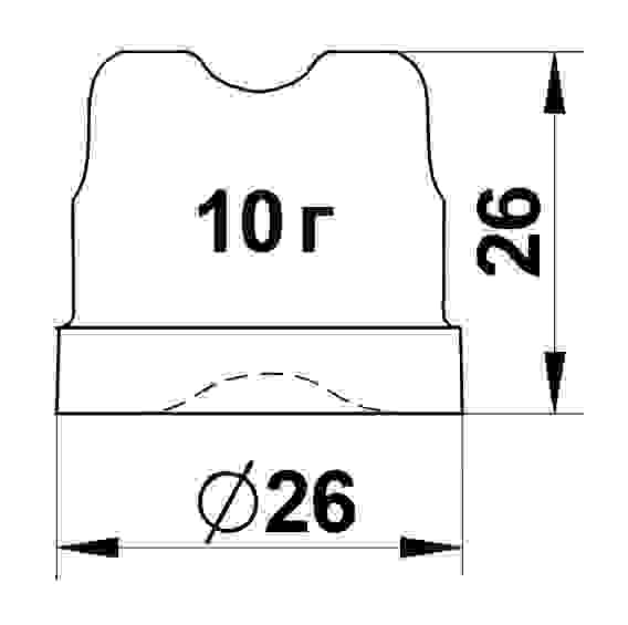 Льдогенератор Abat ЛГ-24/06К-03