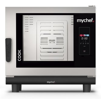 Пароконвектомат , WiFi, автоматическая мойка Distform Mychef Cook Pro 6 GN 1/1 right opening, WiFi (CCE6110D)