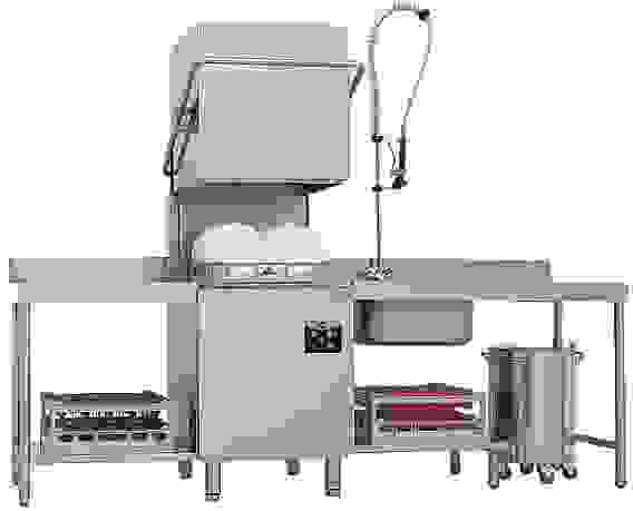 Машина посудомоечная Apach Cook Line ACTRD800DDP (TH50STRUDDPS) с помпой