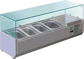 Витрина холодильная Koreco VRX 1200380 (395II)