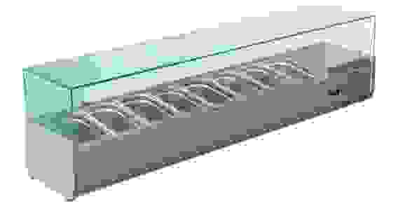 Холодильная витрина для ингредиентов Koreco VRX 1800 395 WN