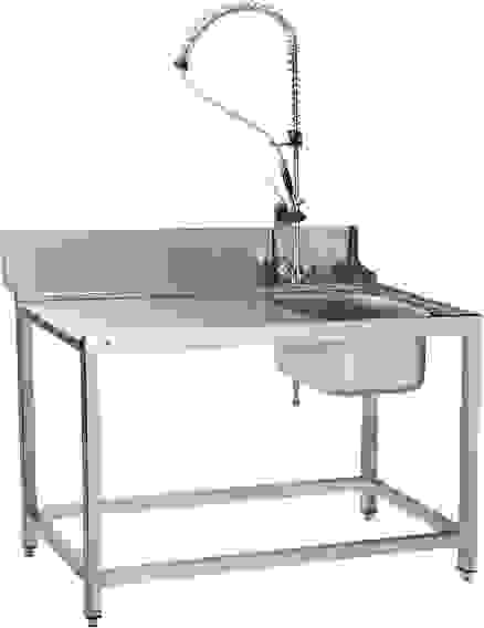 Стол предмоечный Abat СПМП-7-4 с душирующим устройством