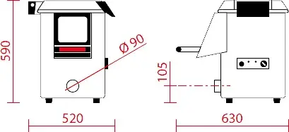 Картофелечистка Fimar PPN/5 (220V)