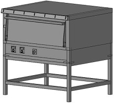 Печь хлебопекарная ЦМИ ХПЭЦ-1