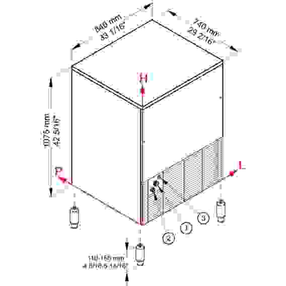 Льдогенератор Brema CB 1565A HC