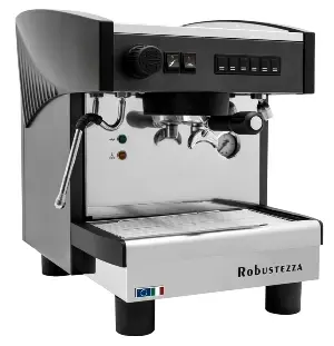 Рожковая кофемашина ROBUSTEZZA ST1E высокие группы, черная