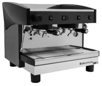 Рожковая кофемашина ROBUSTEZZA ST2M Compact высокие группы, черная