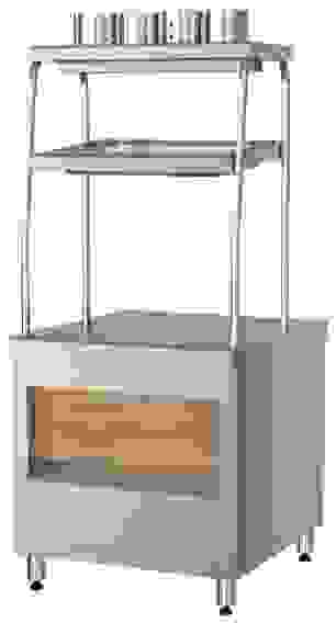 Прилавок приборов столовых с хлебницей Марихолодмаш ППСХ6