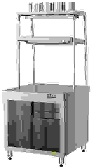 Прилавок приборов столовых с хлебницей Марихолодмаш ППСХ6