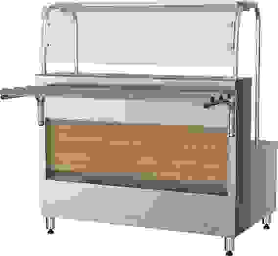 Прилавок-мармит Марихолодмаш ПМПЭ15 для первых блюд