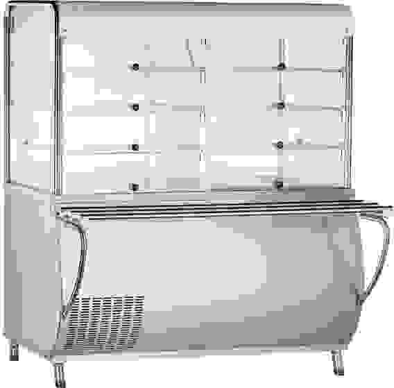 Прилавок-витрина Abat ПВВ(Н)-70М-С-ОК