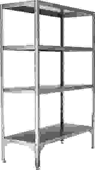 Стеллаж Hessen С-1,6*15*6/4 (нерж)