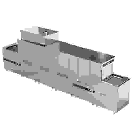 Машина посудомоечная туннельная Абат МПТ-3000К с пальчиковым конвейером (правая)